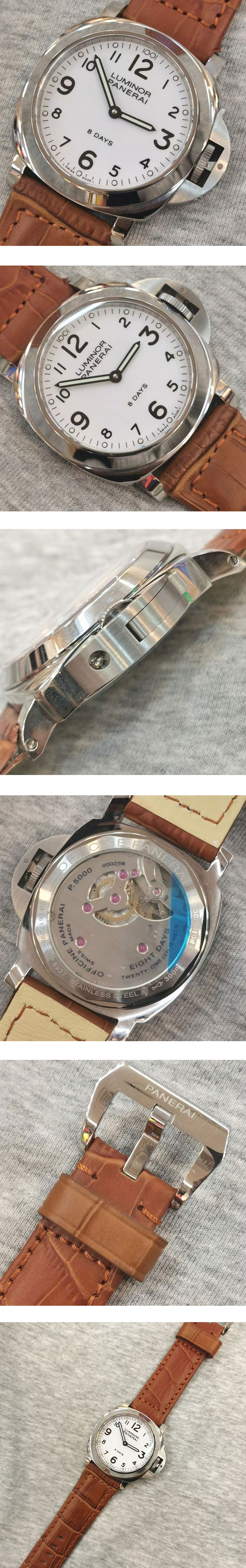 【実物写真】パネライコピー時計 ルミノール 8Days アッチャイオ PAM00561 大人気新品