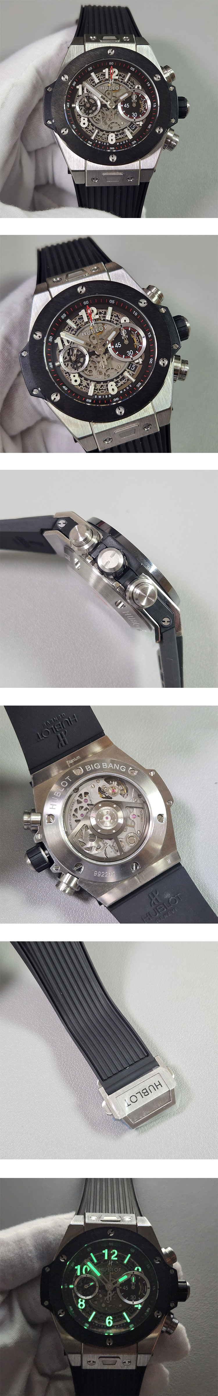 ウブロ スーパーコピー n級品 ビッグバン ウニコ チタニウム セラミック 411.NM.1170.RX