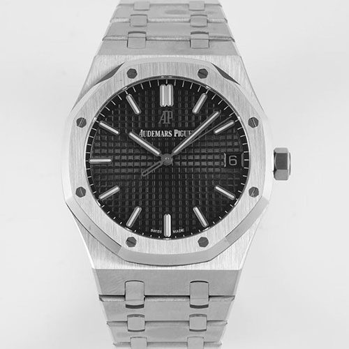 AUDEMARS PIGUETロイヤルオーク AUTOMATIC 15500ST.OO.1220ST.03 日付 ブラック 夜光 人気コピー時計