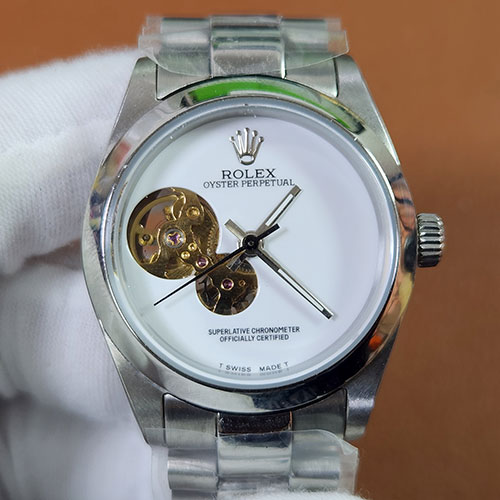 Rolex oyster perpetual改装 ロレックスコピー オイスターパーペチュアル 自動巻き 最新で絶対欲しい