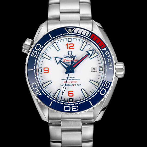 【TVS製】オメガコピー シーマスター プラネットオーシャン600M アメリカズカップ 215.32.43.21.04.001