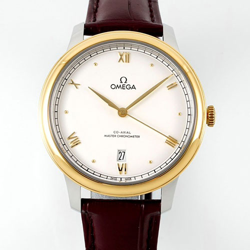 MKS工場 オメガコピー 434.23.40.20.02.002 デ・ヴィル プレステージ 41MM ホワイト