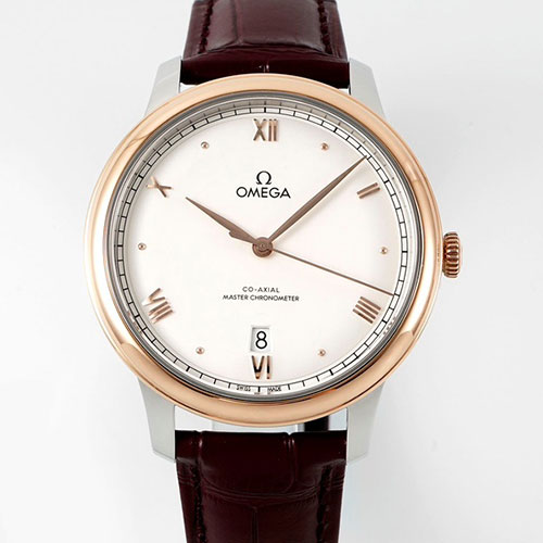 MKS製造メーカー オメガコピー デ・ヴィル プレステージ 434.23.40.20.02.001 シルバー