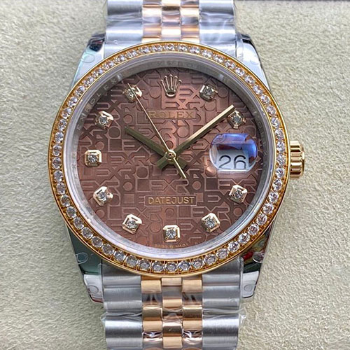 高品質 ロレックスコピー デイトジャスト M126281RBR-0013 チョコレートコンピューター (GM生産工場)