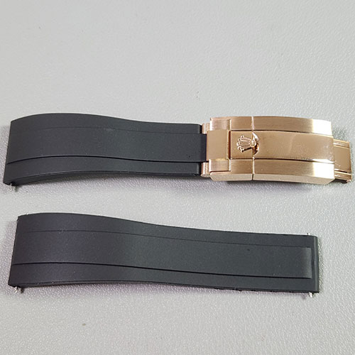 ロレックスコピー DAYTONA ラバーベルト ピンクゴールド