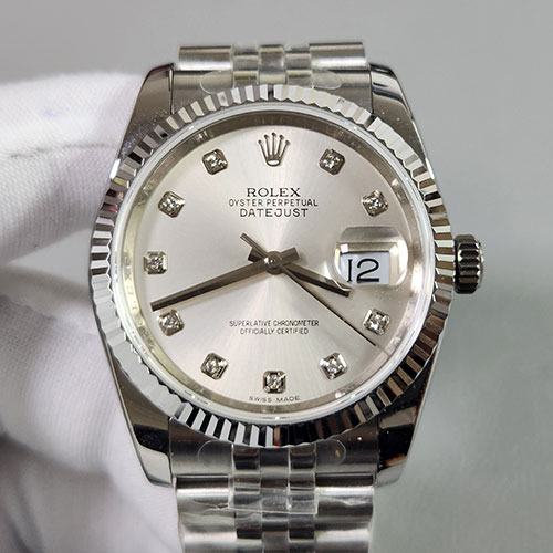 【GM工場、 3135搭載】ロレックスコピー 116234-0084 デイトジャスト 36mm シルバー