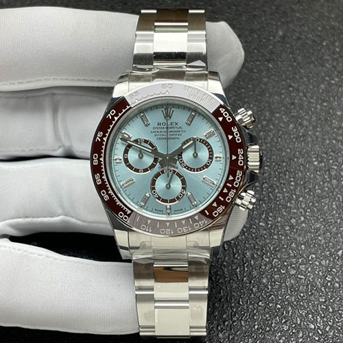 【VS工場 4131搭載】ロレックスコピー コスモグラフ デイトナ 40mm アイスブルー M126506-0002 加重版