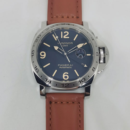 【QM工場】パネライコピー ルミノールGMT 44mm フリンケ 世界限定1000本 PAM00029 送料無料