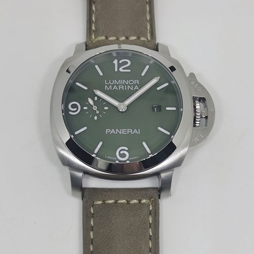 TT製 パネライコピー ルミノール マリーナ チタニオ Ref.PAM03325 グリーン文字盤