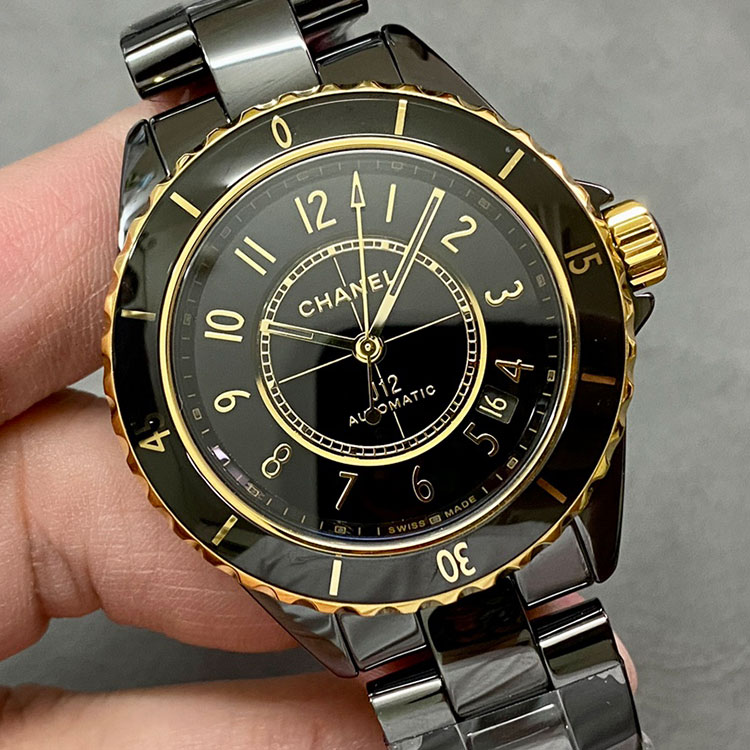 シャネルコピー時計 J12 キャリバー 12.1 38mm ブラック H9541 【J12工場】