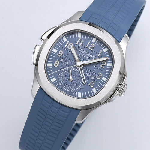 パテックフィリップコピー アクアノート・トラベルタイム 5164G-001 ブルーグレー(ZFメーカー製造)