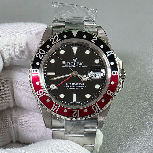 GM製ロレックスコピー GMTマスター II 赤黒ベゼル 16710 3186搭載 優れた精度