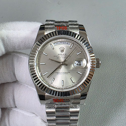 【AA製造】ロレックスコピー デイデイト 228239 シルバー 国際通販