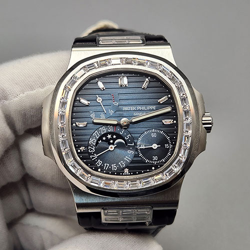 【 PPF製 機能面で完璧な復刻 】最強のパテック・フィリップコピー 5724G-001 ノーチラス 40mm ブルー