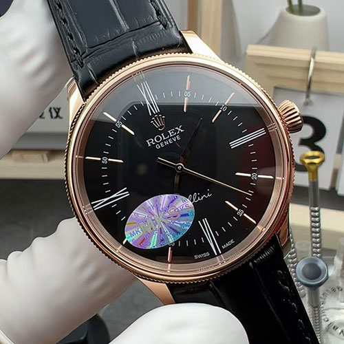 (MKSメーカー)ロレックス チェリーニ タイム M50505-0009 ブラック スーパーコピー時計