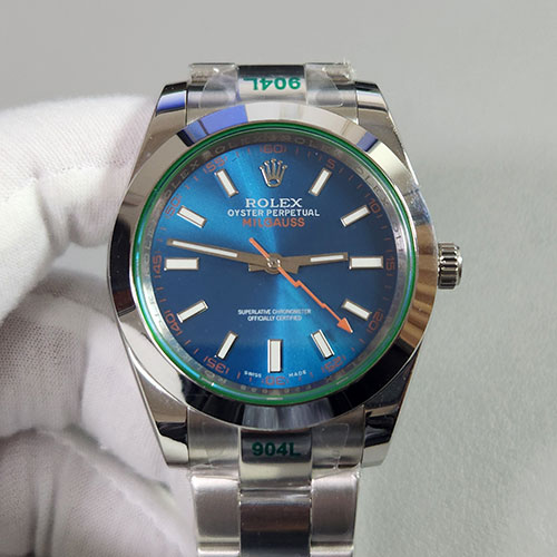 ロレックス ミルガウスAsian 21600振動ムーブメント搭載！JF工場