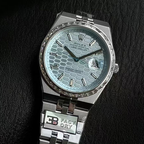 EB製 ロレックス 127386TBR-0001 ランドドゥエラー 40mm アイスブルー スーパーコピー通販