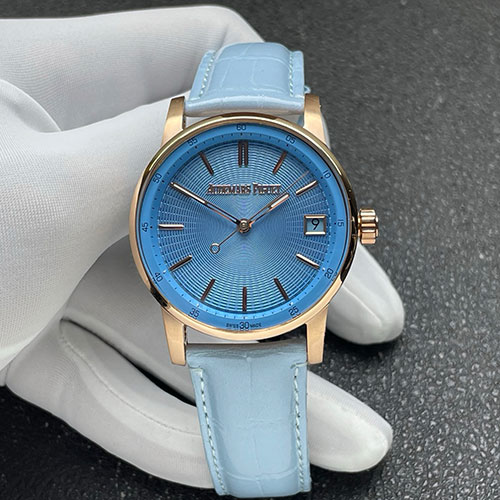 APK工場 オーデマ ピゲコピー CODE 11.59 バイ オーデマピゲ オートマティック 41mm ライトブルー 15210