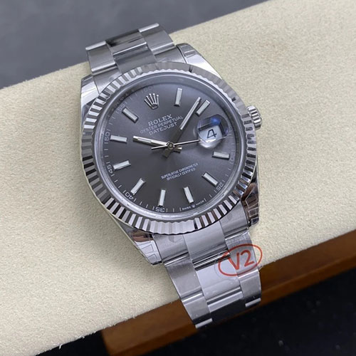 VS工場製 ロレックスコピー M126300-0007 デイトジャスト 41mm スレート 人気上昇レプリカ時計