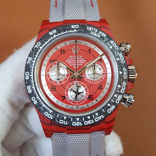 【TW製】DIWカスタマイズ ロレックスコピー コスモグラフ デイトナ Avia Red 40mm  7750搭載