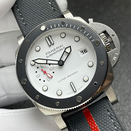 【VS製新作】  オフィチーネ パネライコピー サブマーシブル ルナ・ロッサ 42mm PAM01579 ホワイト