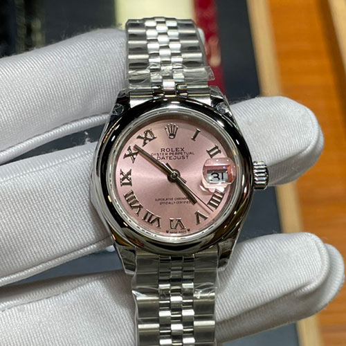 【GM製】ロレックスコピー レディス デイトジャスト M279160-0013 ピンク 28mm 2236搭載 状態の良い品