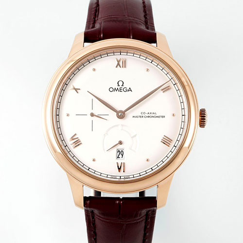 MKSメーカー製 オメガコピー 434.53.41.21.02.001 デ・ヴィル プレステージ 41mm シルバ﻿ー