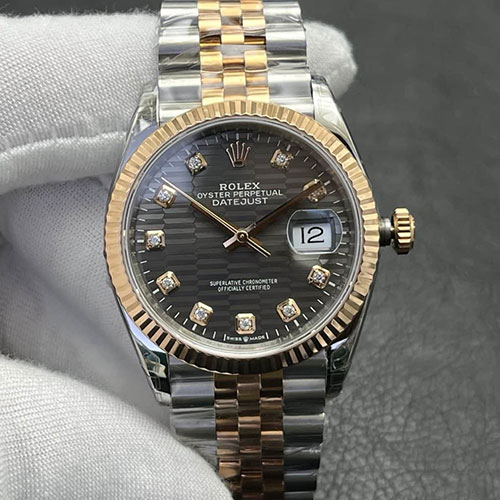 【GM製】ロレックスコピー M126231-0041 デイトジャスト 36mm スレート文字盤