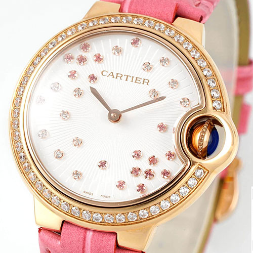 【AF製】スーパーコピー時計カルティエ WJBB0087 バロン ブルー 33mm