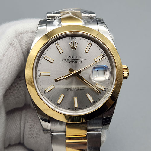 【XT製 気分上昇】ロレックスコピー時計 M126303-0001 デイトジャスト 41mm シルバー