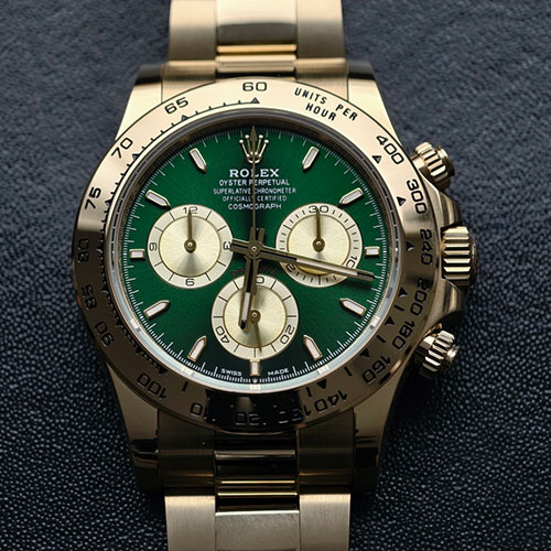 BDS工場 加重版 コスモグラフデイトナ 126508-0008 グリーン＆ゴールド 4131搭載 ロレックスコピー 砲金