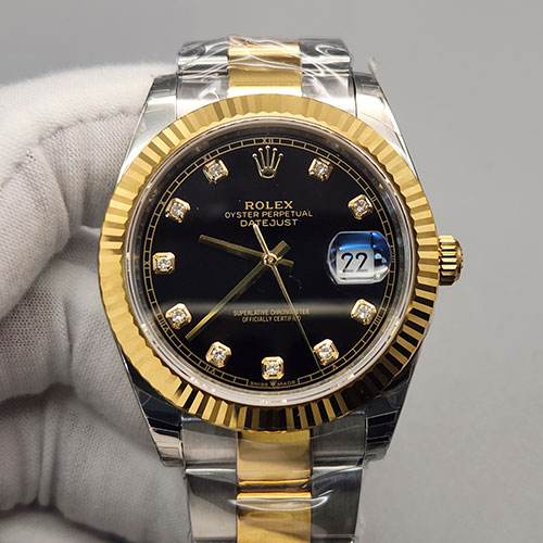 【XT工場スーパーコピー時計】ロレックス M126333-0005 デイトジャスト 41mm黒文字盤