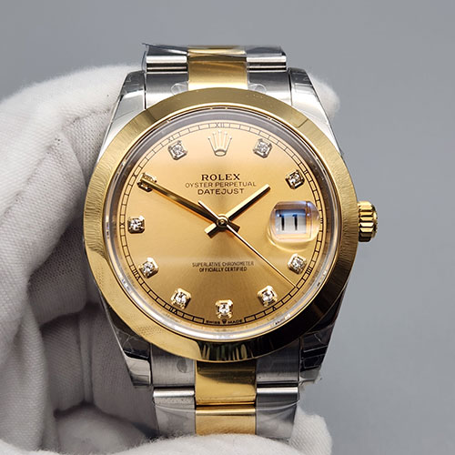 【XT工場 話題商品】ロレックスコピー時計 デイトジャスト 41mm 126303G(リアル)
