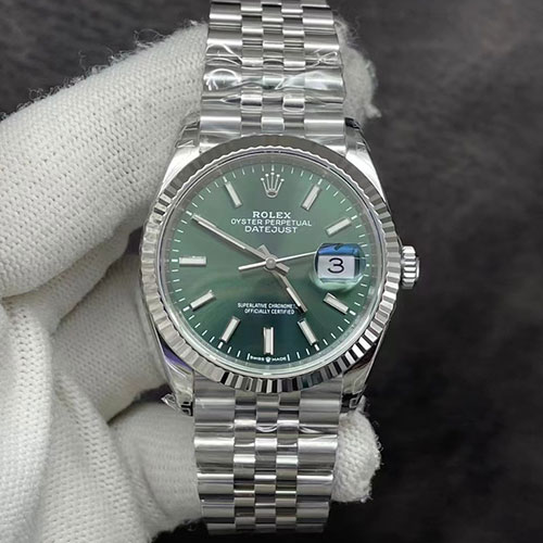 VS工場製 ロレックスコピー M126234-0051 デイトジャスト 36mm グリーン 優れた精度