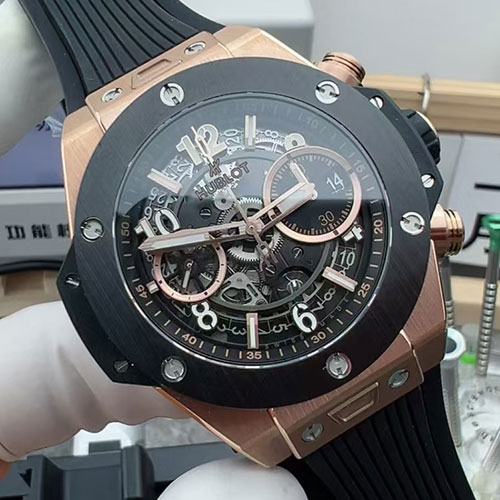 BBF製 ウブロコピーn級 ビッグバン ウニコ キングゴールド セラミック 441.OM.1180.RX 爆売れ品