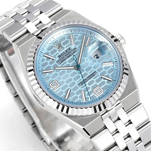 EB工場ロレックススーパーコピー  ランドドゥエラー127236-0001 アイスブルー 加重版