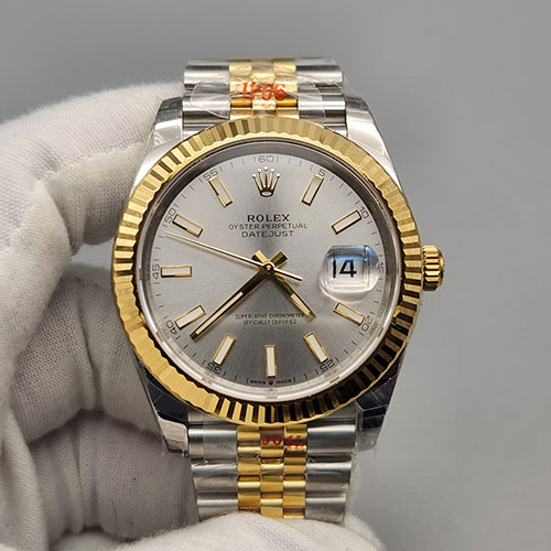 【XT製 気分上昇】ロレックスコピー時計 M126333-0002 デイトジャスト 41mm シルバー