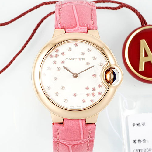 【AF製 スーパーコピー時計】カルティエ WGBB0059 バロン ブルー 33mm ショップレビュー大歓迎