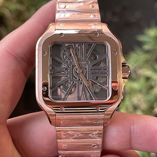 【RF工場】カルティエ サントス LM WHSA0016 人気上昇スーパーコピー時計