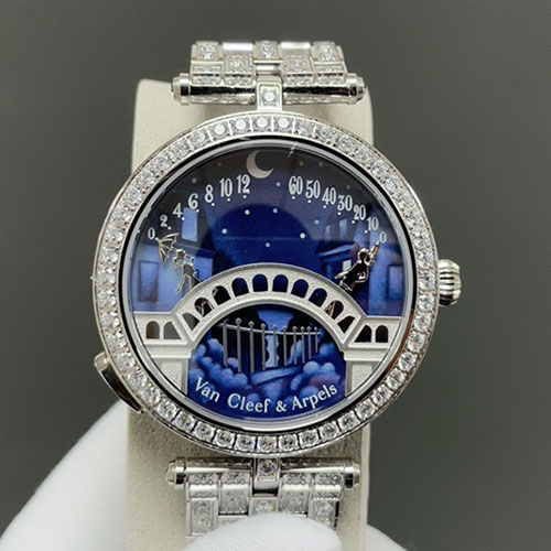 5G製 ヴァンクリーフ＆アーペルスーパーコピー時計 レディ アーペル バル デ ザムルー オートマタ VCARPET800