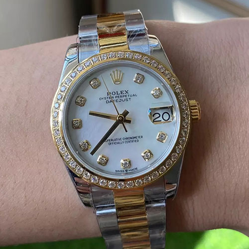 【GM製 ロレックスコピー】M278383RBR-0028 デイトジャスト 31mm(レディース) 視認性が高い