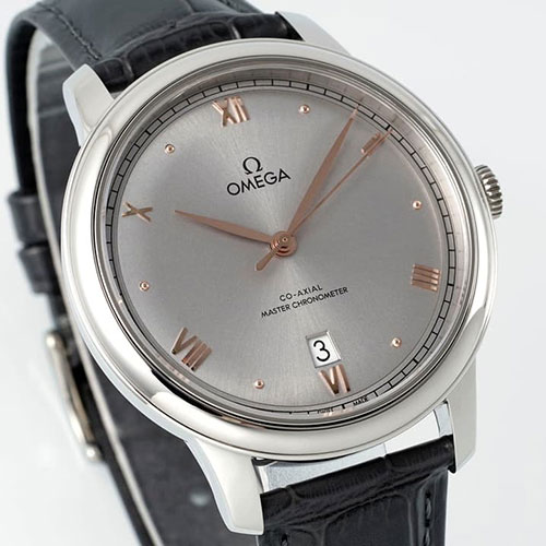 【MKS製 8810搭載】オメガコピー デ・ヴィル プレステージ 434.13.40.20.06.001 グレー 高品質