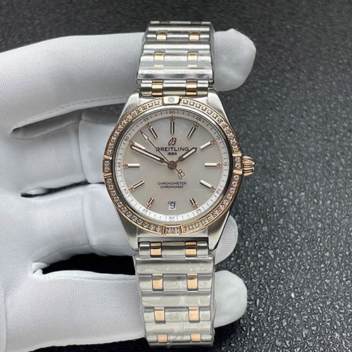 【BLS工場】ブライトリングコピー U10380591A2U1 クロノマット オートマチック 36 芸能人愛用