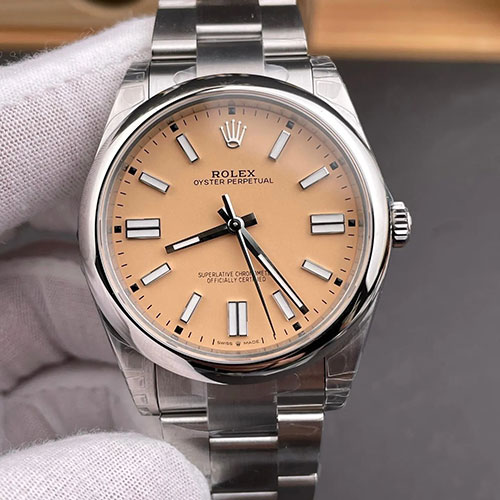 (VS製 ベージュ) ロレックスコピー M134300-0007 オイスターパーペチュアル 41mm 3230搭載 ベージュ