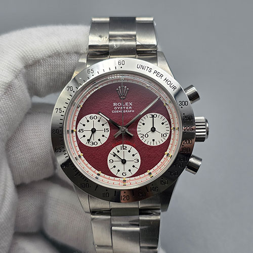 最新ロレックス デイトナ 6239 ,Cal.727手巻き 37mm ヴィンテージ レッド WM工場