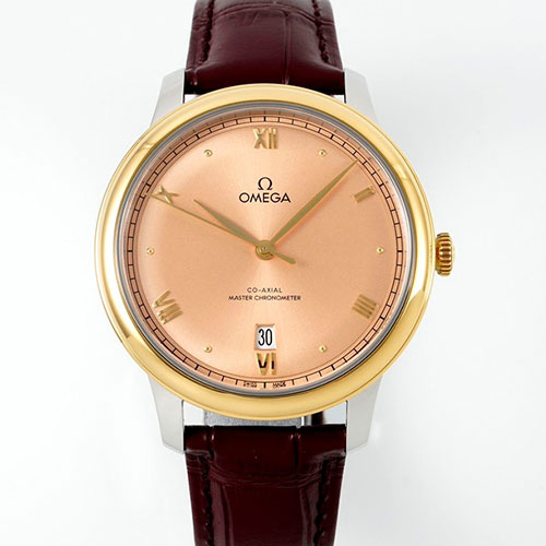 MKS製 434.23.40.20.08.001 デ・ヴィル プレステージ 41MM ムーンシャイン(TM) ゴールド オメガスーパーコピー時計優良店