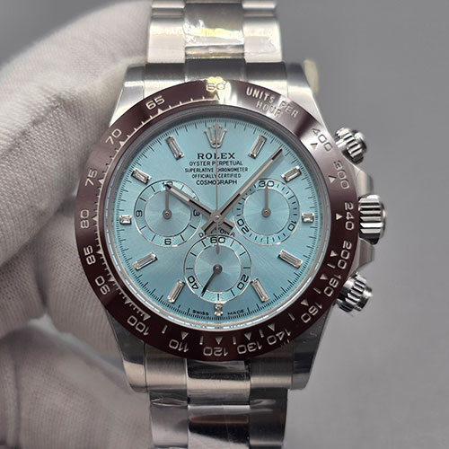 【加重版 砲金】ロレックスコピー コスモグラフデイトナ M116506-0002 40mm(アイスブルー) (BDS製造)