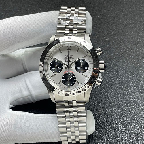 (ROLEX&Cartier) ロレックススーパーコピー時計デイトナ6265ホワイト文字盤 SN工場製 品質安心