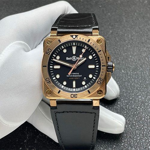 (BR製造工場)ベル&ロス BR 03-92 DIVER BRONZE BR0392-D-BL-BR/SCA 【アウトレット】